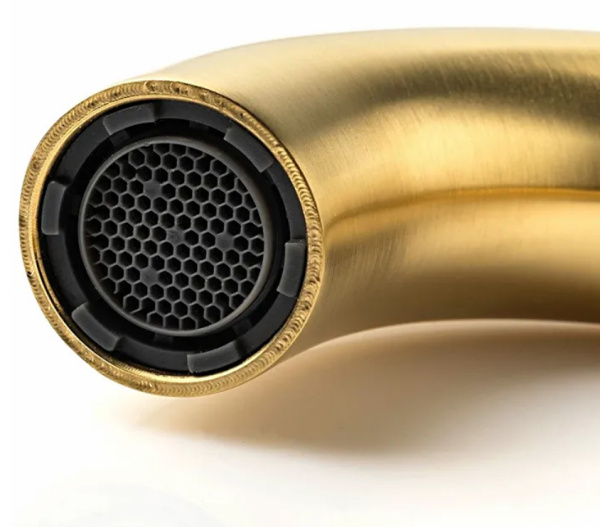 Смеситель для кухни Accoona A4490AW-3 золото