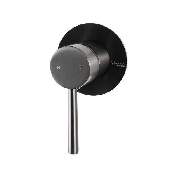 Смеситель для раковины Maxonor Superior PL7387-9 оружейная сталь