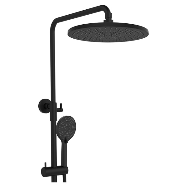 Душевая стойка AVS Slimmer черный матовый