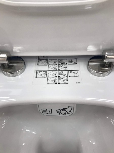 Крышка-сиденье VitrA Sento 130-003-009 (120-003-009) с микролифтом