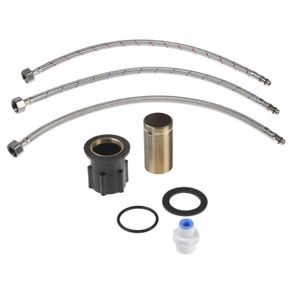 Смеситель для кухни Accoona A5179-4F черный матовый