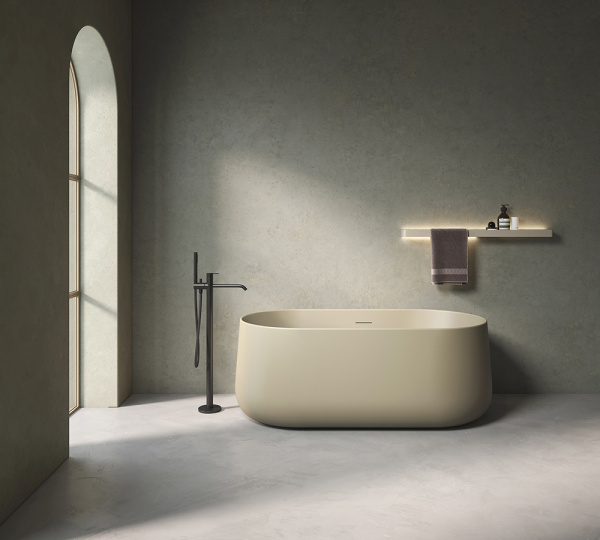 Акриловая ванна AVS Аврора 175x80 оливковая светлая с донным клапаном