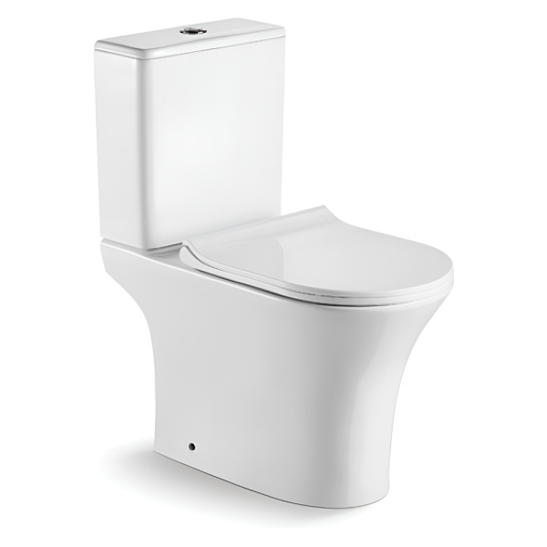 Унитаз-компакт AVS Хорда безободковый, белый