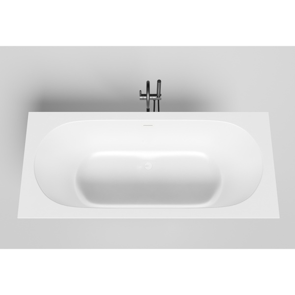 Ванна из искусственного камня Salini Ornella Axis KIT S-Stone 180x80 белая матовая с ножками