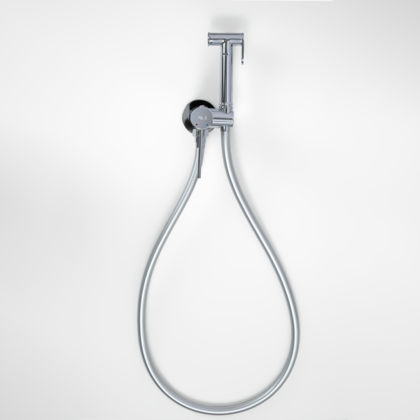 Гигиенический душ со смесителем AVS Slimmer хром