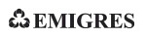 Логотип Emigres