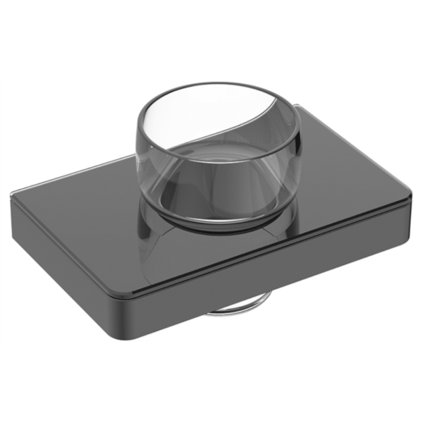 Стакан подвесной AVS Bishop, черный матовый