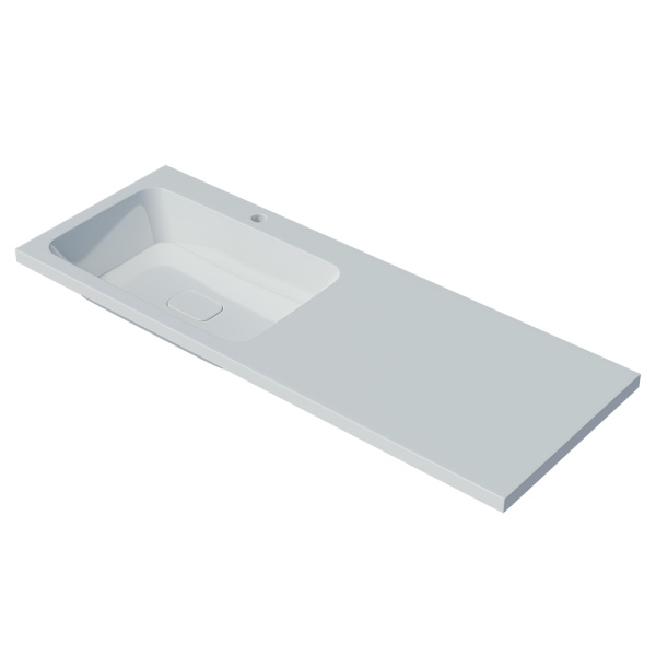 Раковина AVS Прима 130x48 L, белая