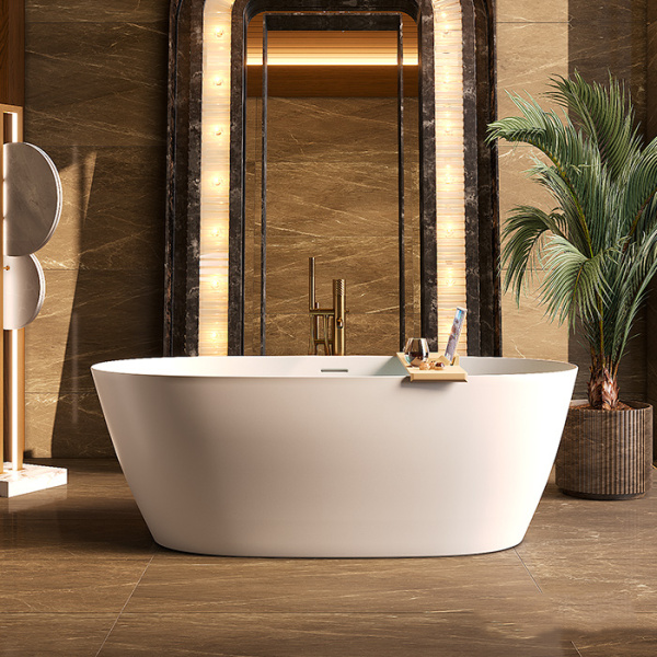 Ванна из искусственного камня Umy Home Lofo U-Solid 170x80 белая матовая