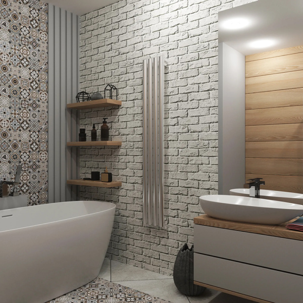 Полотенцесушитель электрический Grota Quill 23х150 хром